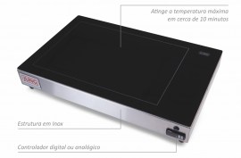 Chapa Aquecedora Digital Em Vitrocerâmica - 130x520x300 mm - CV210AP